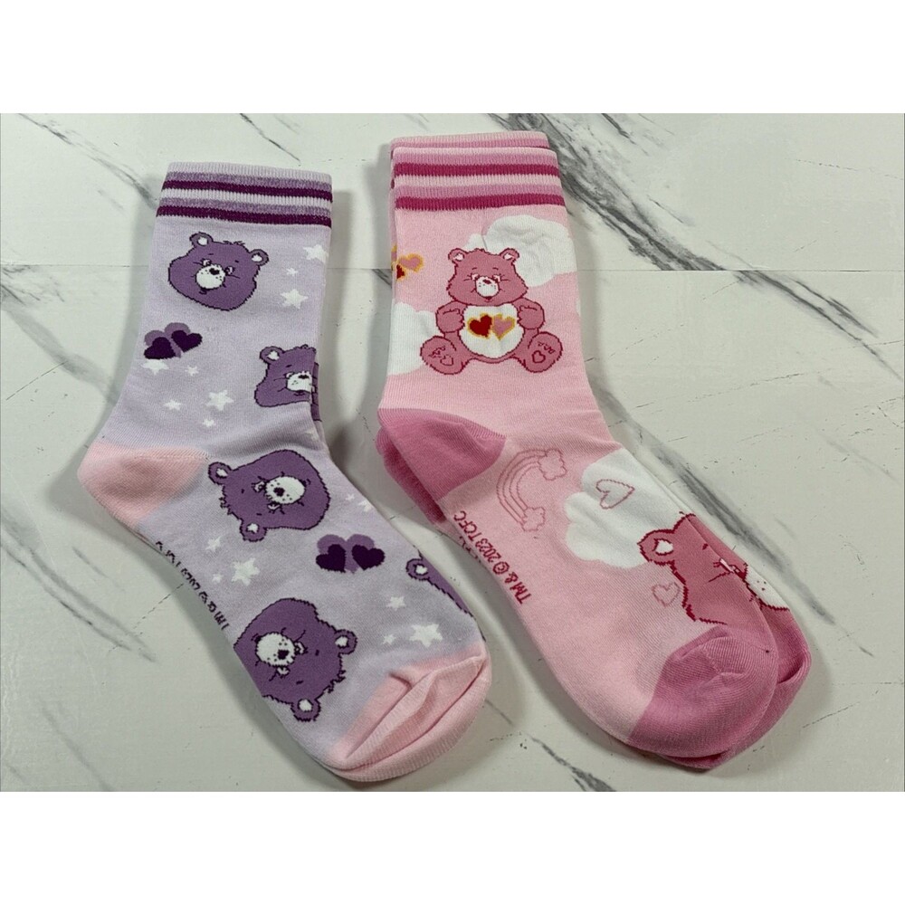 Shein X Care Bears Socks Multicolor One Size